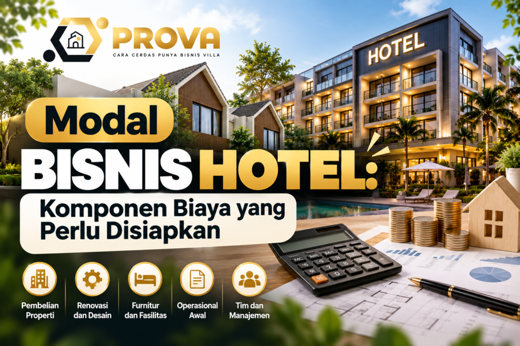 Modal Bisnis Hotel: Komponen Biaya yang Perlu Disiapkan